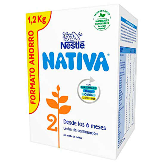 Imagen de Nestlé Nativa 2 leche de continuación 1200g